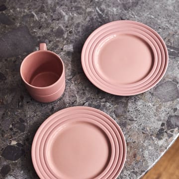 라인즈 사이드 접시 Ø21 cm - pink - NJRD | 니오르