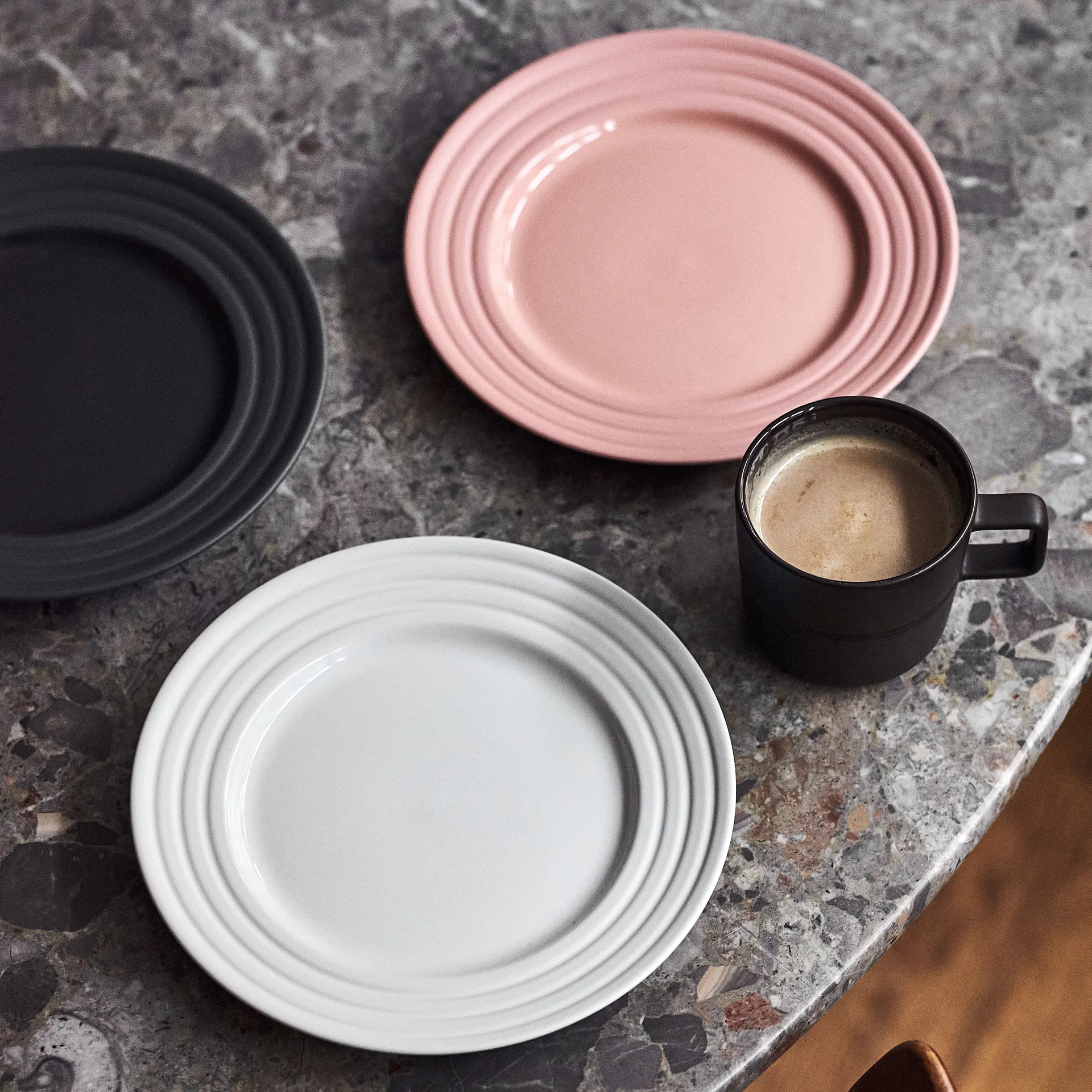 라인즈 사이드 접시 Ø21 cm, white NJRD | 니오르