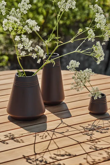 라인즈 화병 22 cm - Brown - NJRD | 니오르