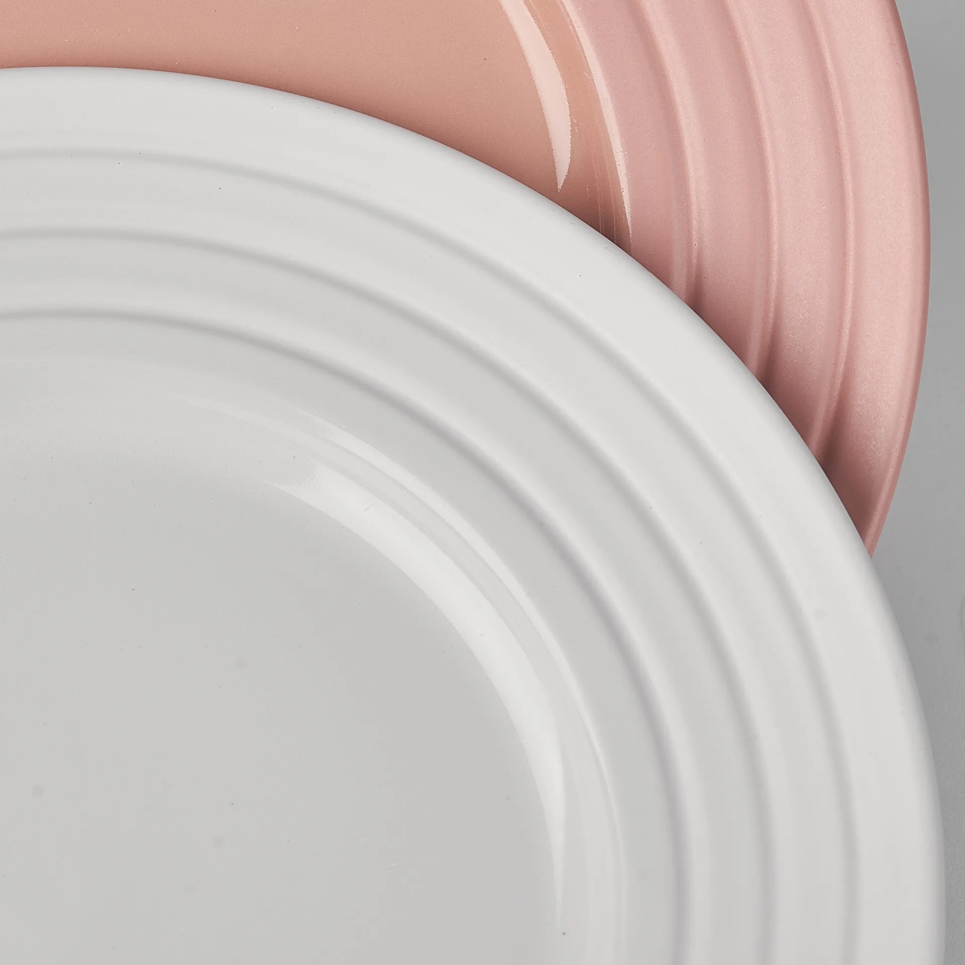 라인즈 접시 Ø27 cm 6개 세트, white NJRD | 니오르