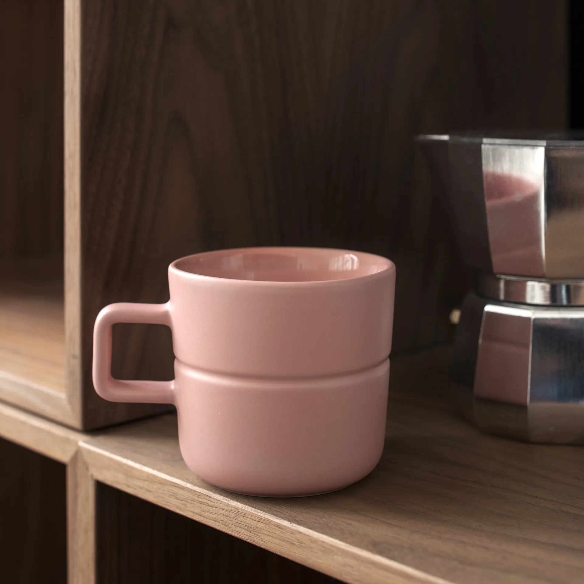 라인즈 머그 30 cl 2개 세트, pink NJRD | 니오르