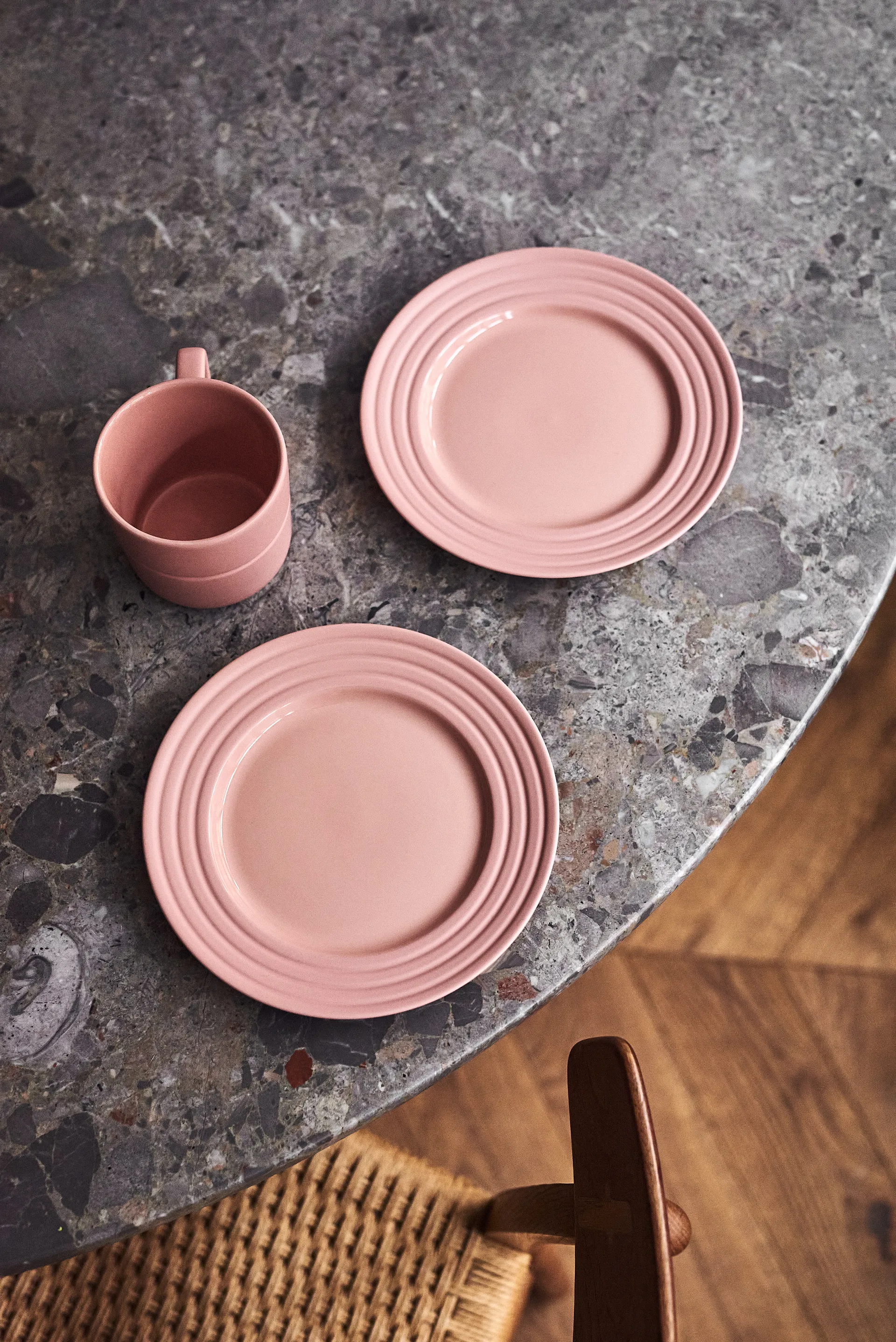 라인즈 머그 30 cl 2개 세트, pink NJRD | 니오르