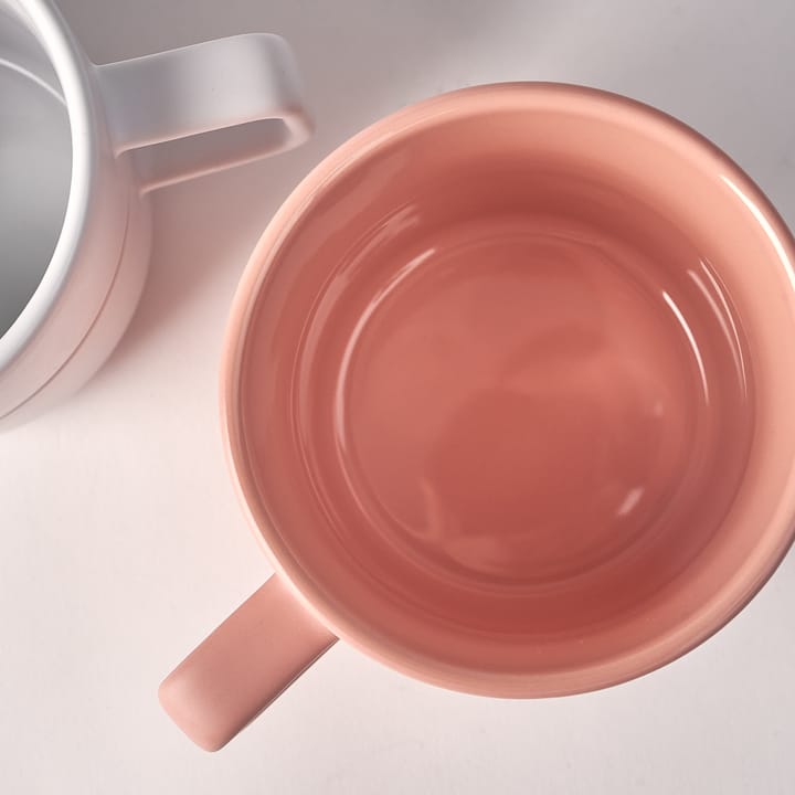 라인즈 머그 50 cl 2개 세트, pink NJRD | 니오르