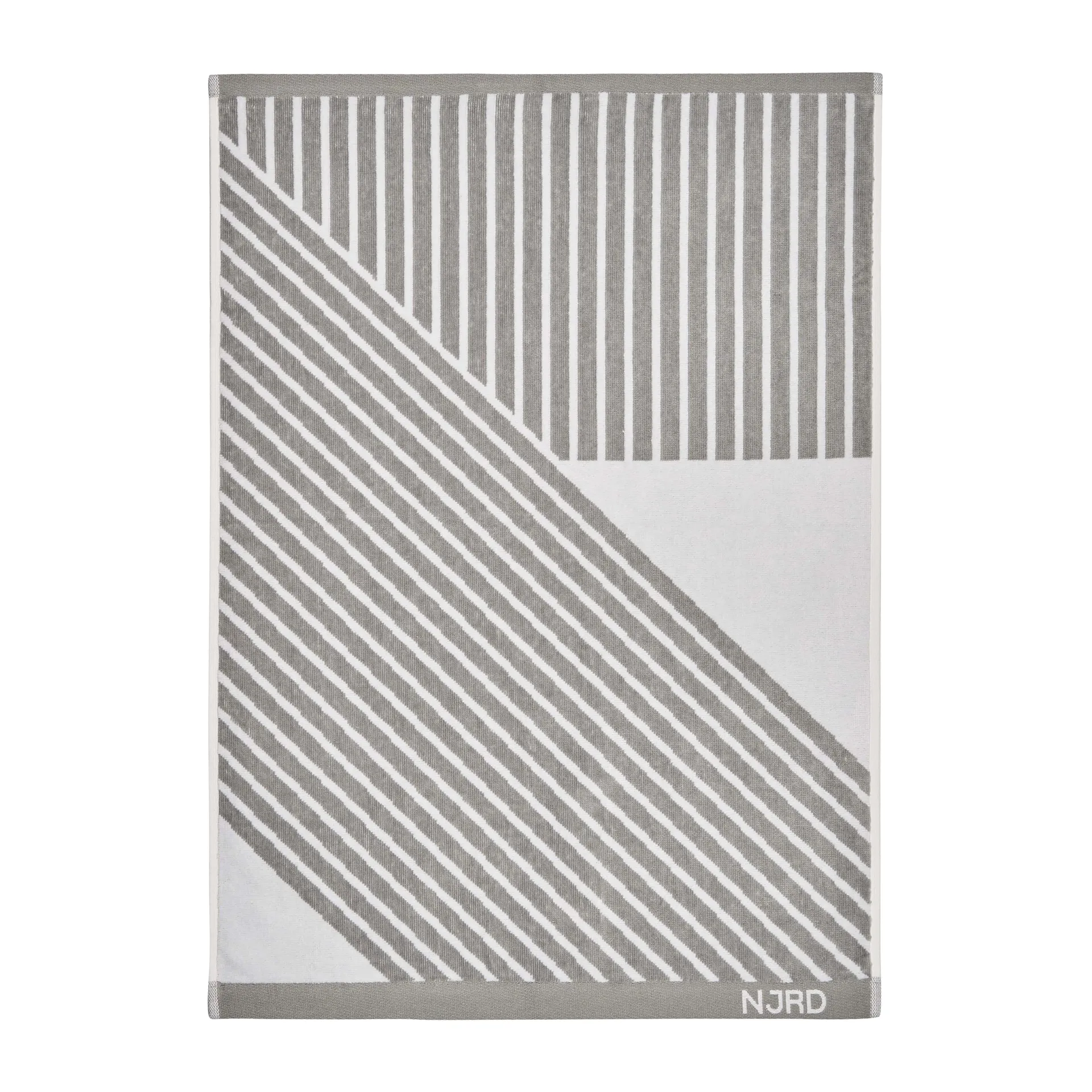 스트라이프 타올 50x70 cm, grey NJRD | 니오르