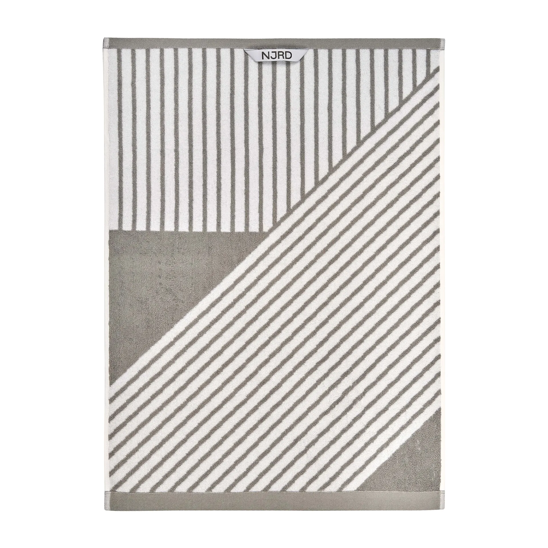 스트라이프 타올 50x70 cm, grey NJRD | 니오르