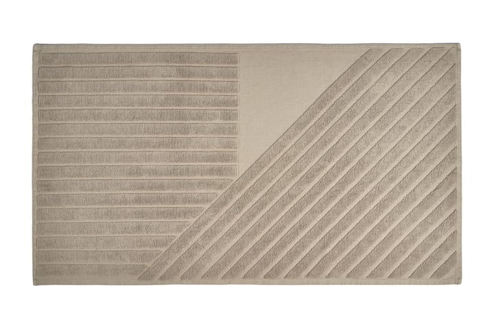 스트라이프 욕실 매트 50x90 cm - Beige - NJRD | 니오르