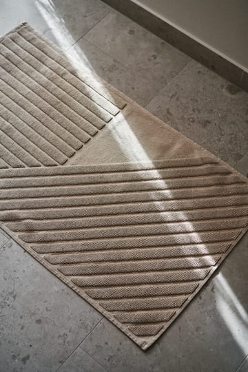 스트라이프 욕실 매트 50x90 cm - Beige - NJRD | 니오르
