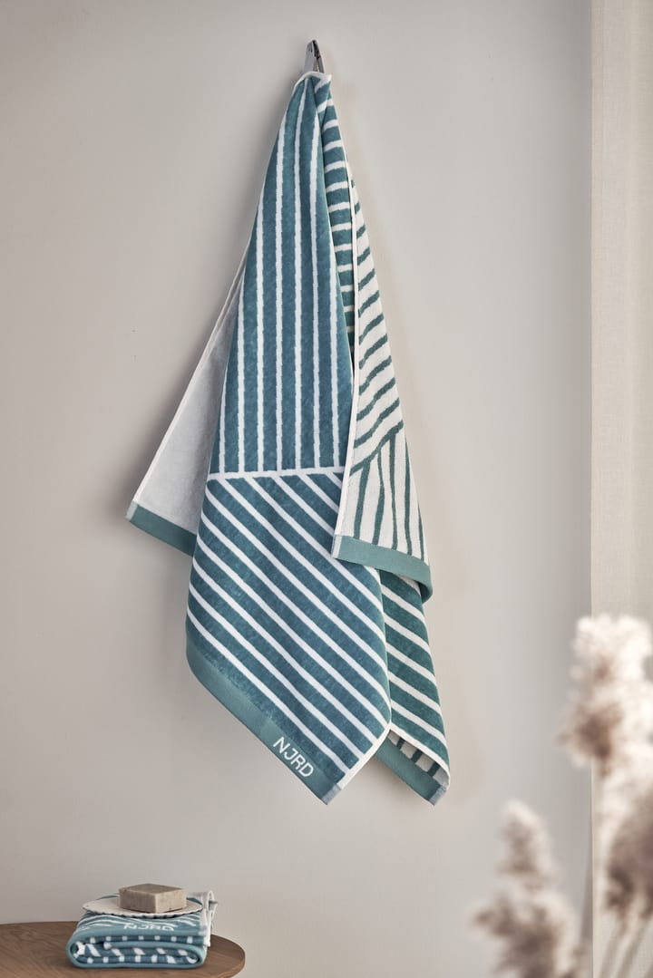 스트라이프 목욕 타월 70x140 cm 스페셜 에디션 2022, Turquoise NJRD | 니오르