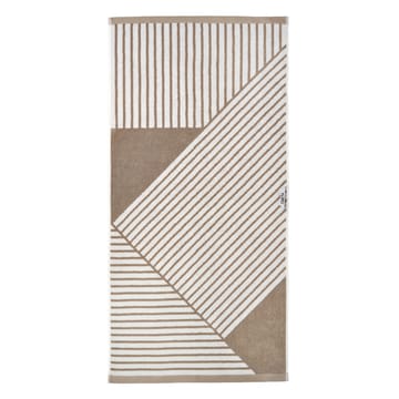 스트라이프 바스 타올 70x140 cm - Beige - NJRD | 니오르