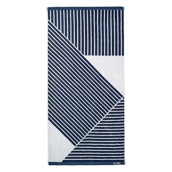 스트라이프 바스 타올 70x140 cm, Blue NJRD | 니오르