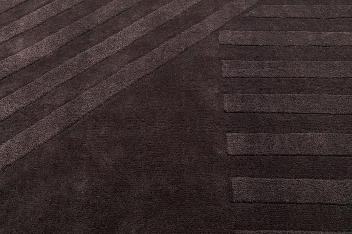 레벨스 울 러그 스트라이프 brown - 200x300 cm - NJRD | 니오르