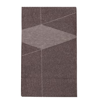 Geometric 테이블보 147x250 cm - Brown-white - NJRD | 니오르