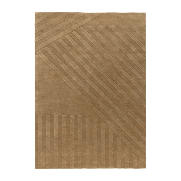 Levels Stripes 울 러그 - Beige, 170x240 cm - NJRD | 니오르