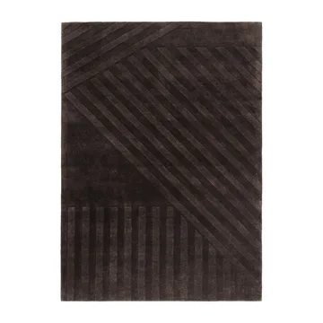 Levels Stripes 울 러그 - Brown, 200x300 cm - NJRD | 니오르