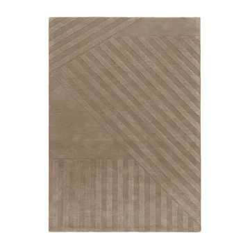 Levels Stripes 울 러그 - Taupe, 200x300 cm - NJRD | 니오르
