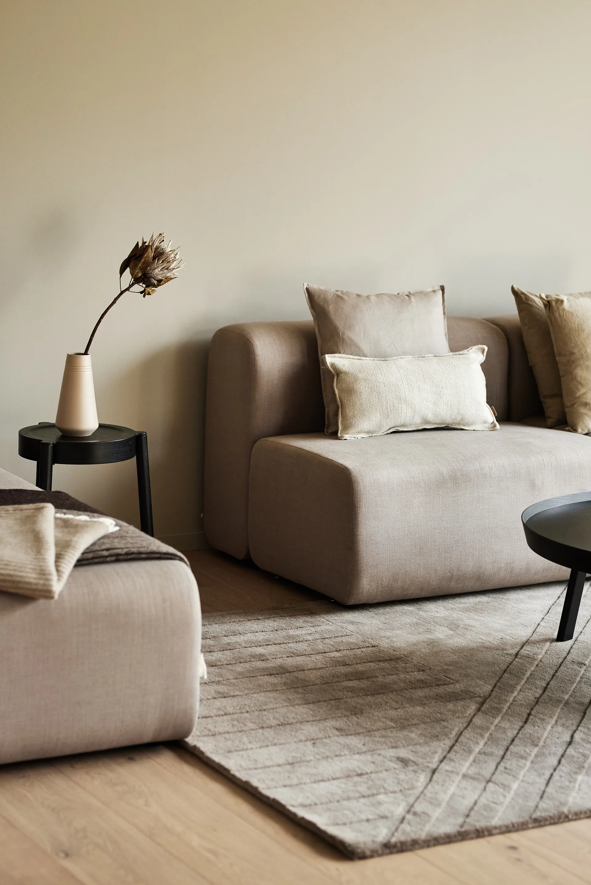 레벨스 울 러그 스트라이프 mole, 170x240 cm NJRD | 니오르