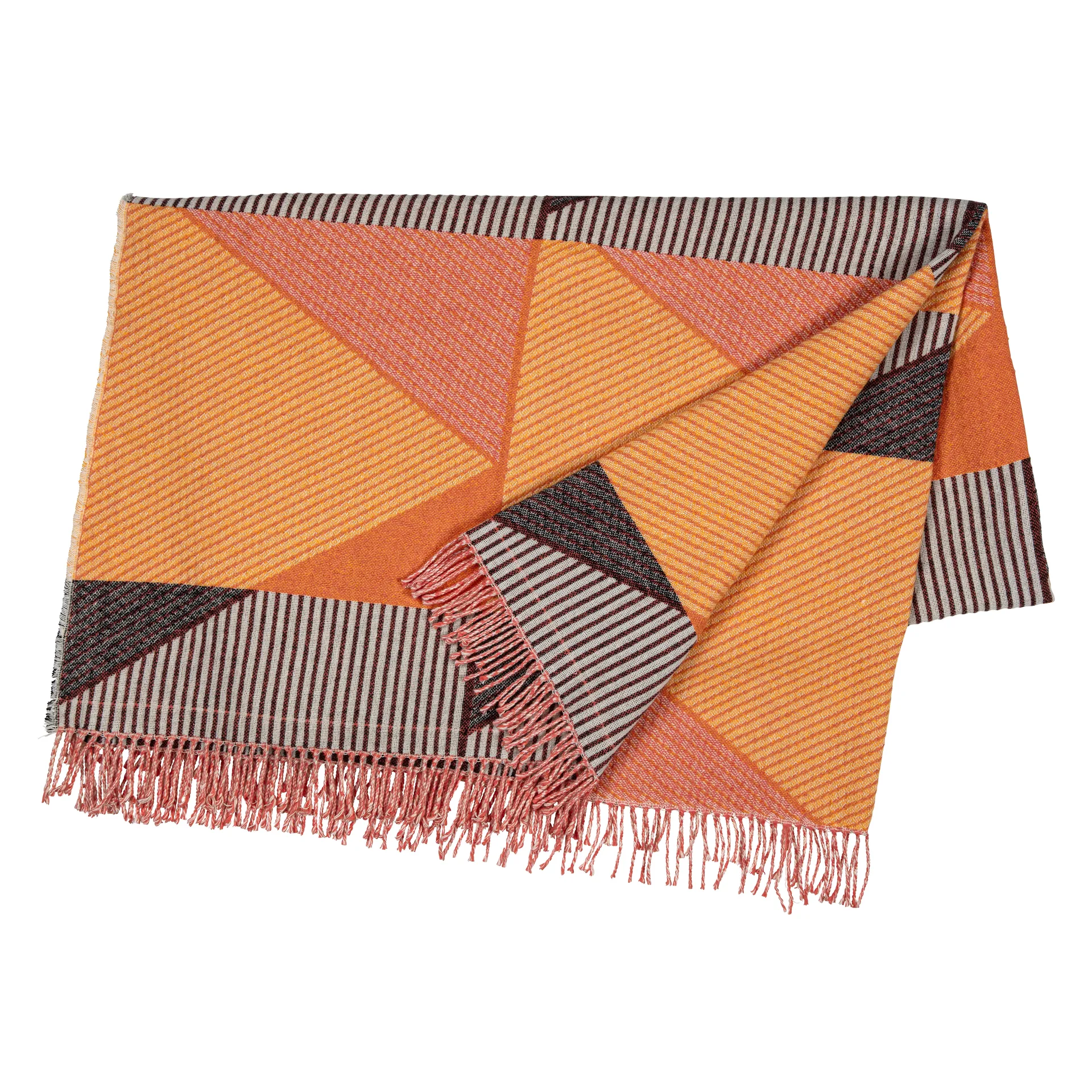 메트릭 포커스 No. 1 코튼 스로우, pink NJRD | 니오르