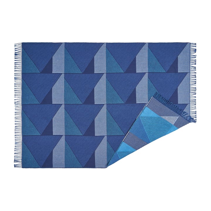 메트릭 포커스 No. 3 코튼 담요 130x185 cm - Blue - NJRD | 니오르