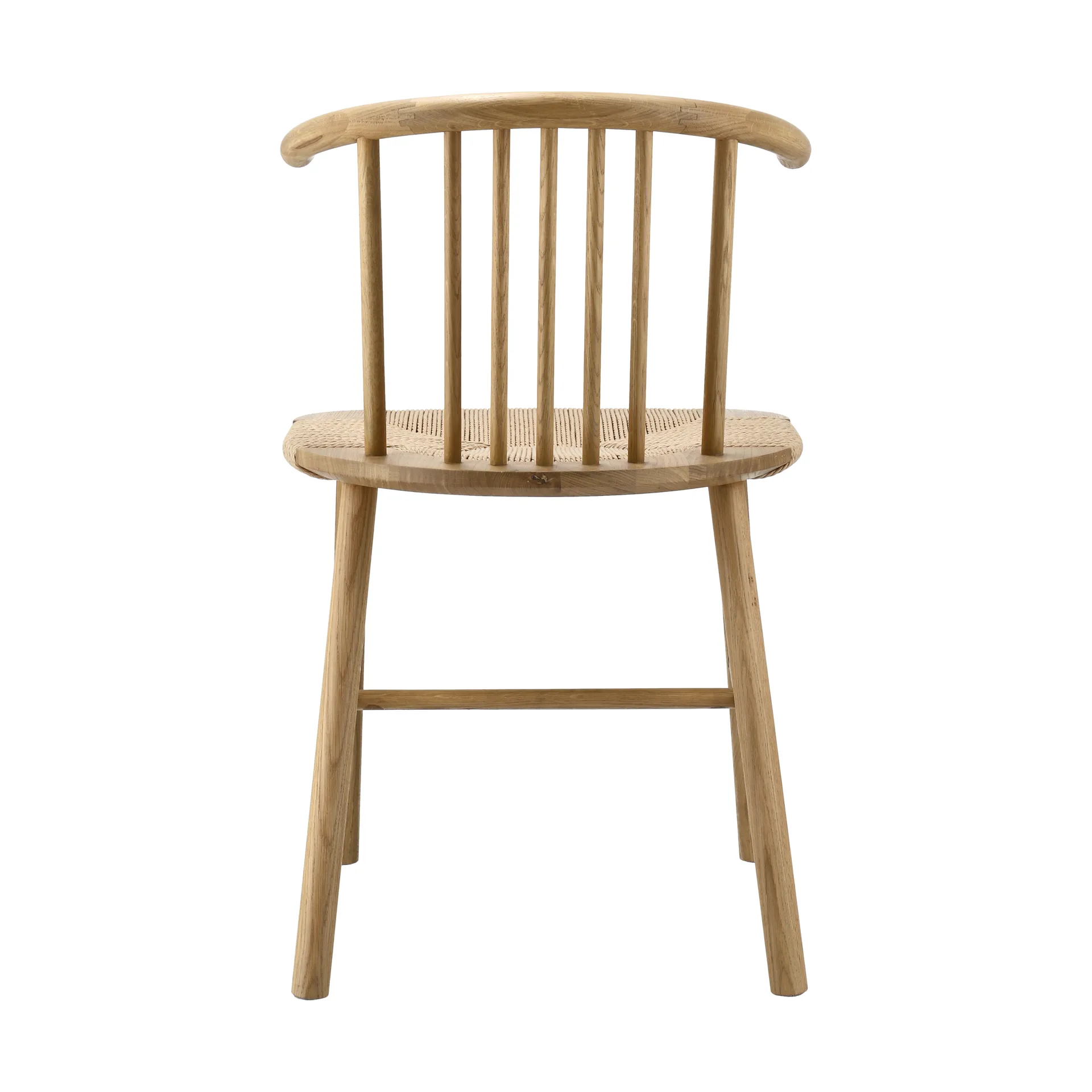 VIOR 다이닝 체어 고리버들 시트, Lacquered oak-nature NJRD | 니오르