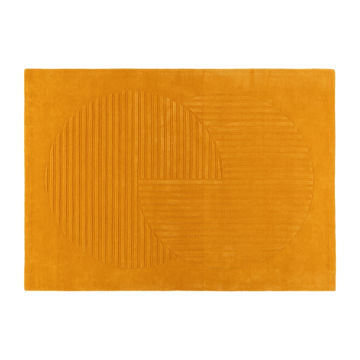 레벨스 울 러그 써클 yellow - 170x240 cm - NJRD | 니오르