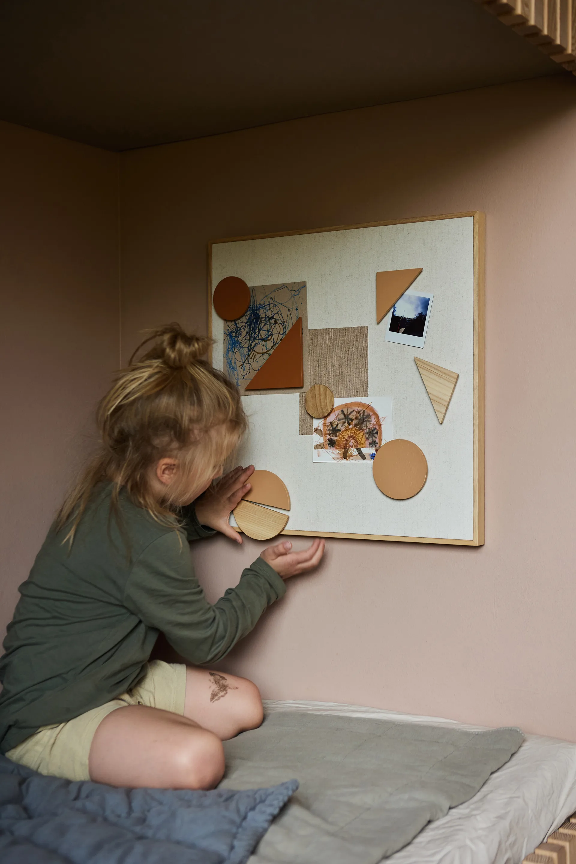 노티스보드 게시판 보드 + 3 마그넷, Sand Nofred