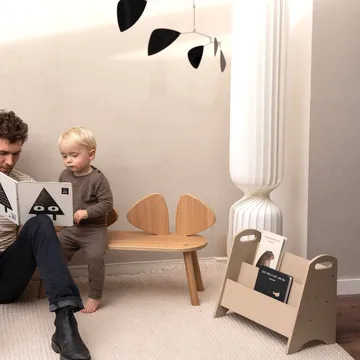 Book holder 어린이용 책장 - Beige - Nofred