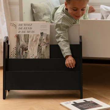 Book holder 어린이용 책장 - Black - Nofred