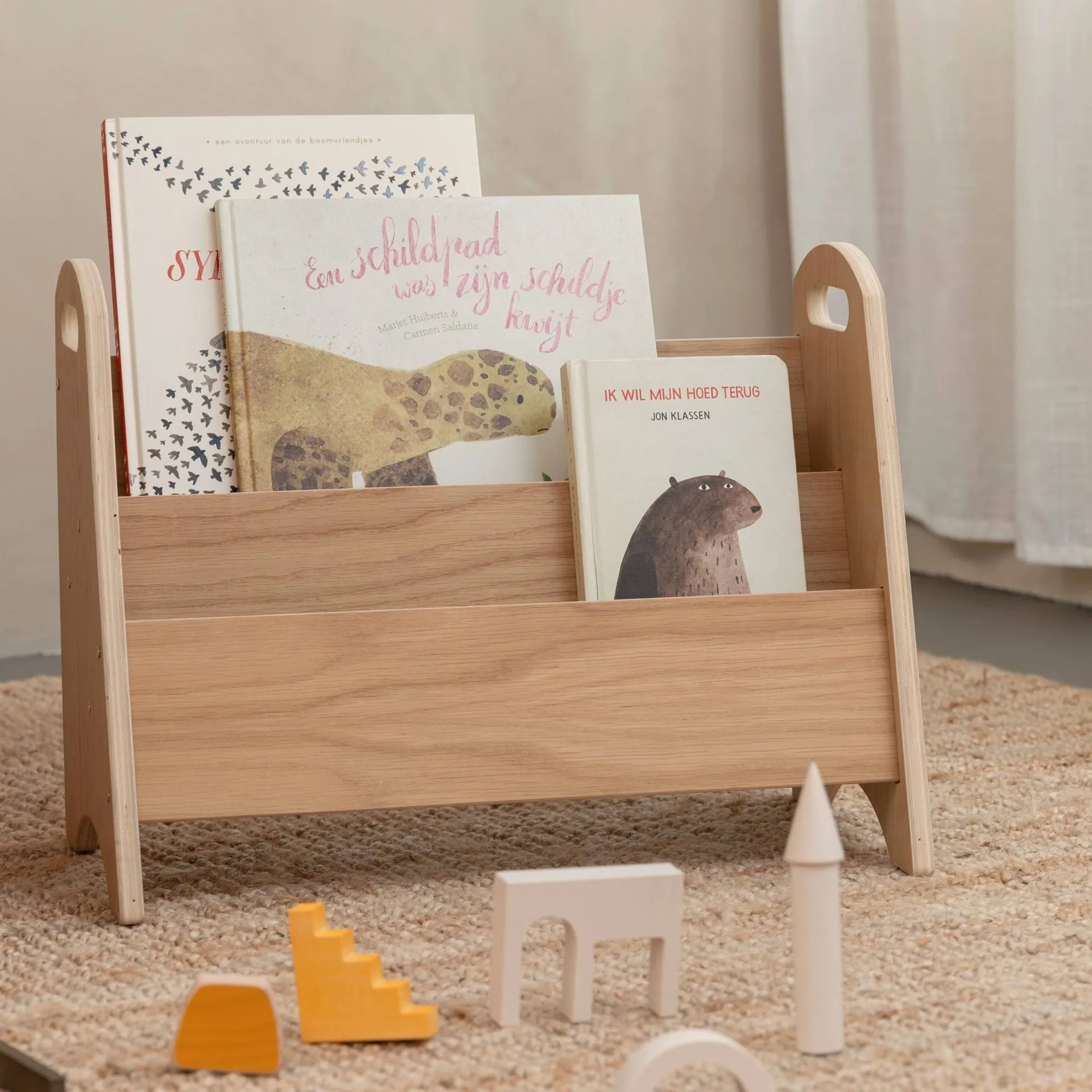 Book holder 어린이용 책장, Oak Nofred