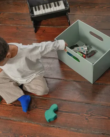 Kiddo Box 수납 박스 - Olive green - Nofred