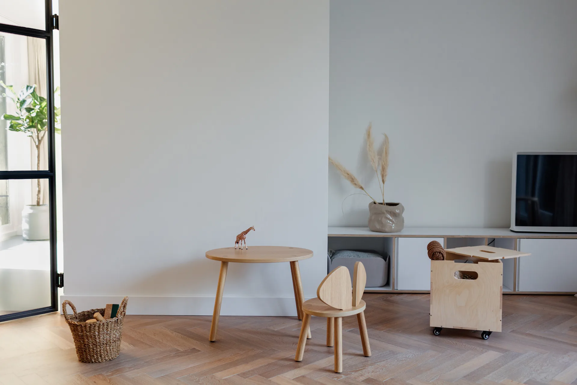 마우스 어린이 의자, Oak Nofred