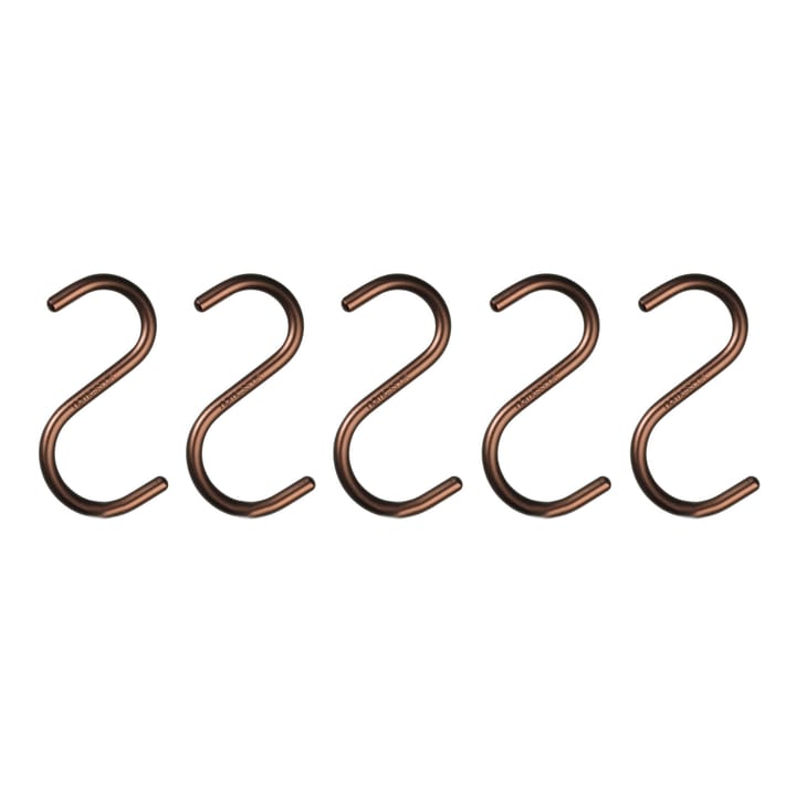 S-Hook 5개 세트 - bronze - Nomess Copenhagen | 노메스코펜하겐