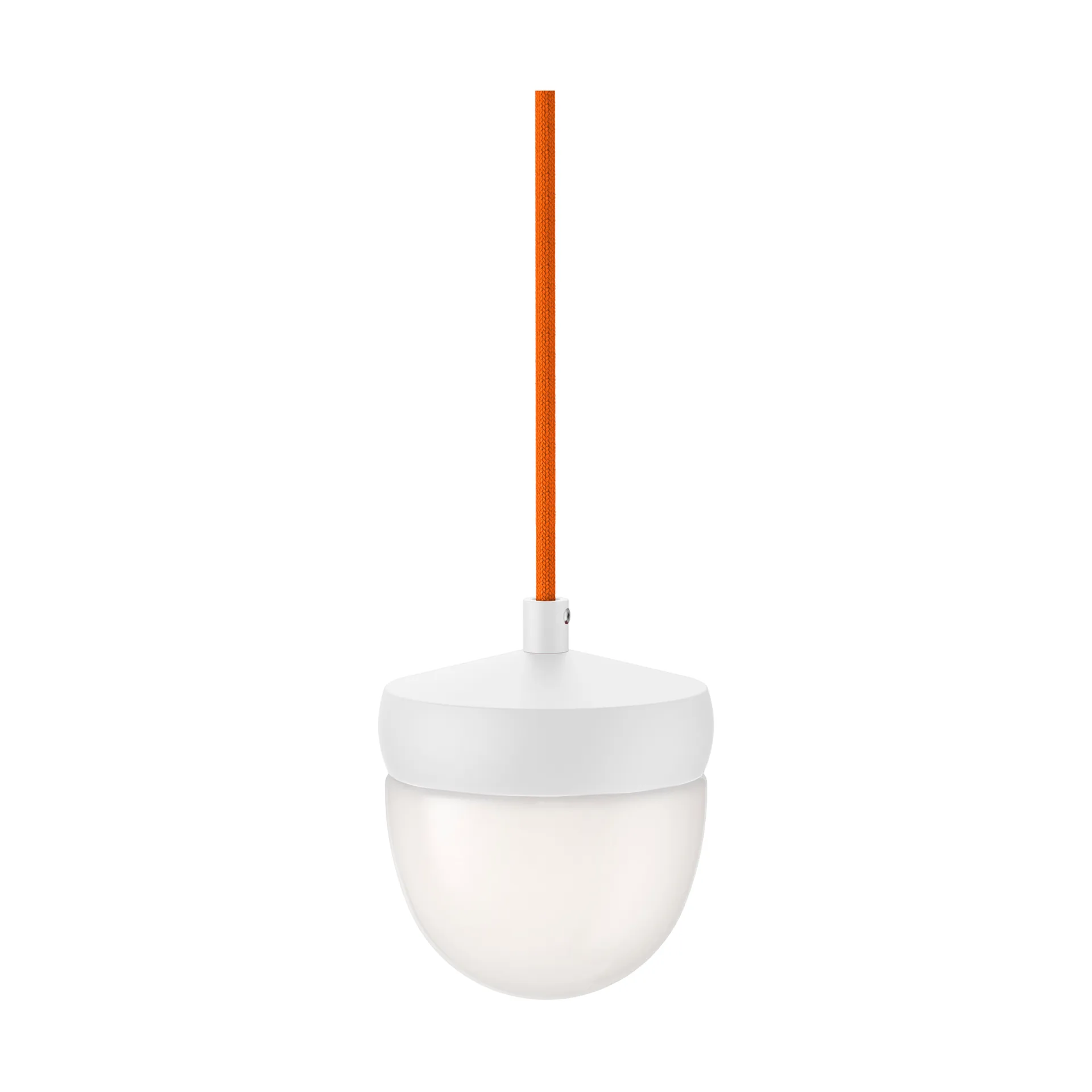 팬 펜던트 조명 프로스티드 10 cm, White-orange Noon | 눈
