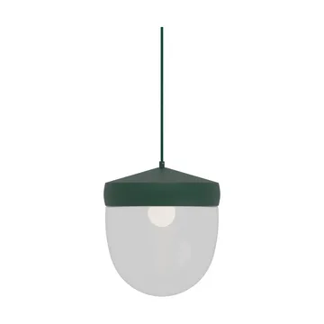팬 펜던트 조명 클리어 30 cm - British racing green - dark green - Noon | 눈