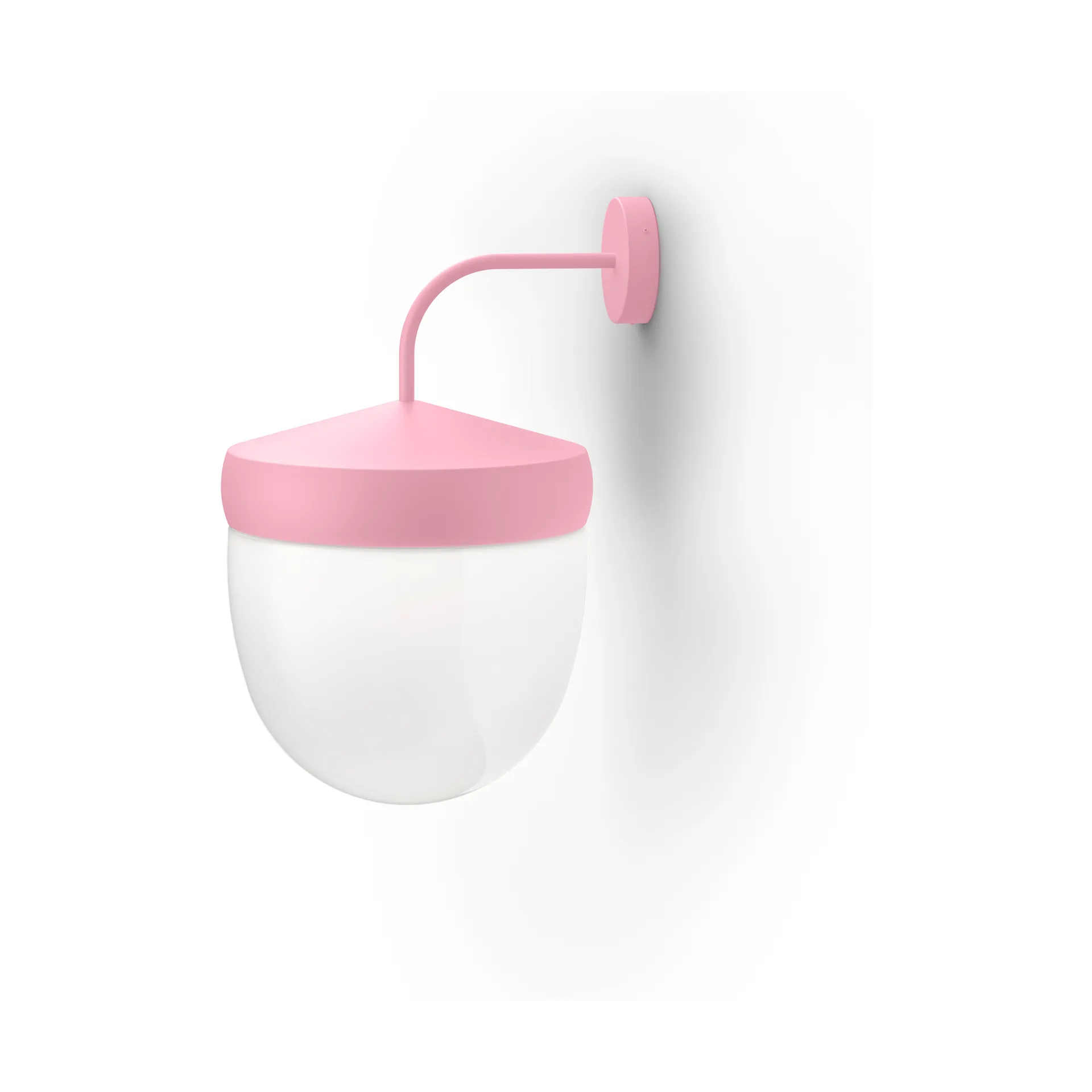 팬 벽 조명 프로스티드 30 cm, Rosa Noon | 눈