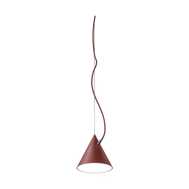 Castor 펜던트 조명 20 cm - Bordeaux red-dark red-brass - Noon | 눈