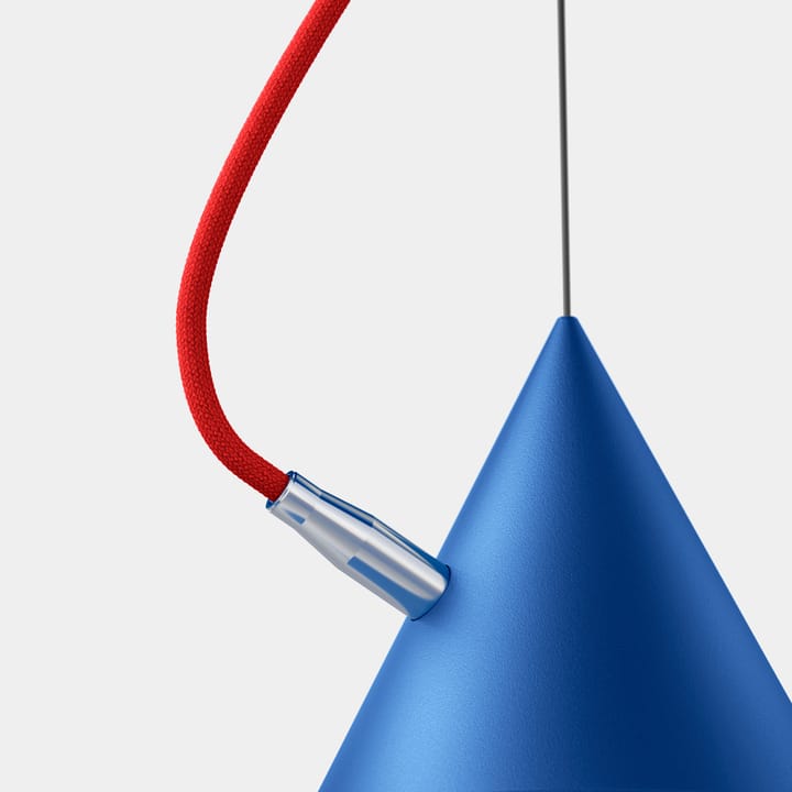 Castor 펜던트 조명 20 cm, Clear blue-red-silver Noon | 눈