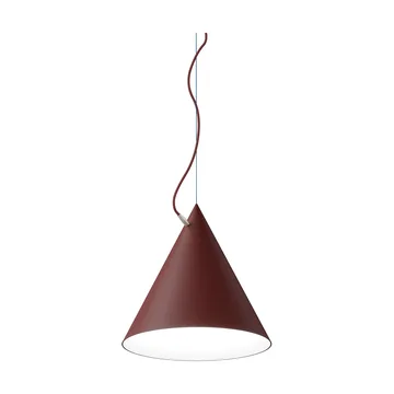 Castor 펜던트 조명 40 cm - Bordeaux red-dark red-brass - Noon | 눈