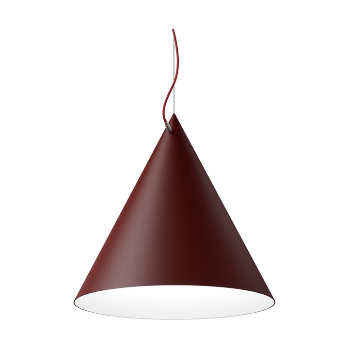 Castor 펜던트 조명 60 cm - Bordeaux red-dark red-brass - Noon | 눈