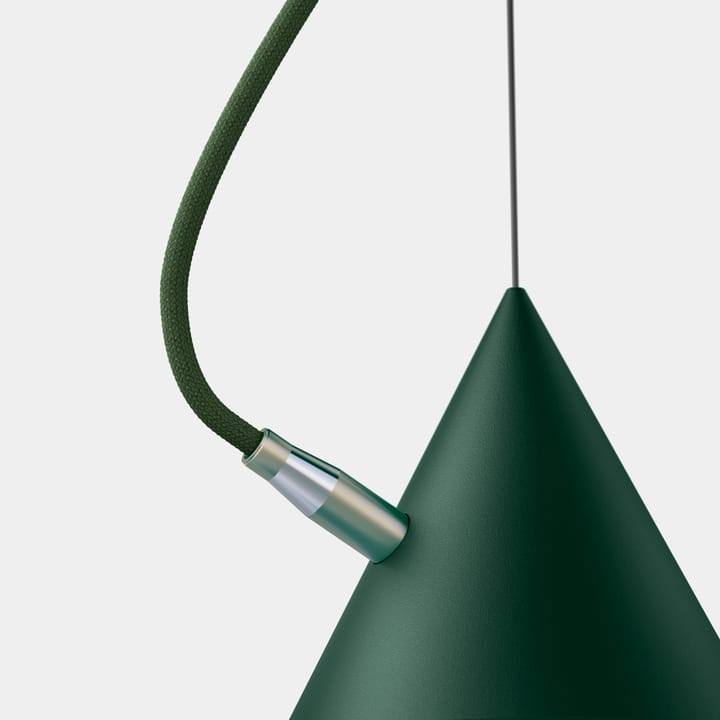 Castor 펜던트 조명 60 cm, British racing green-dark green-brass Noon | �눈