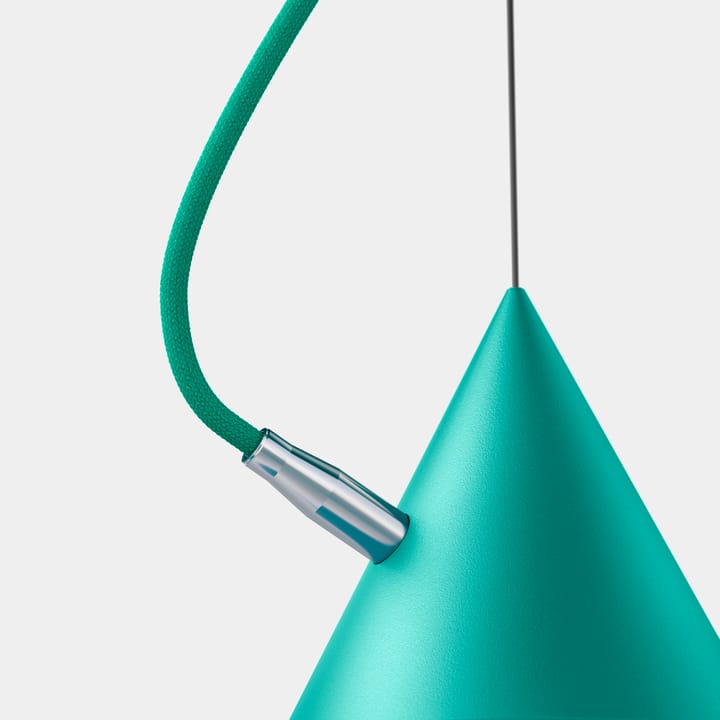 Castor 펜던트 조명 60 cm, Turquoise-turquoise-silver Noon | 눈
