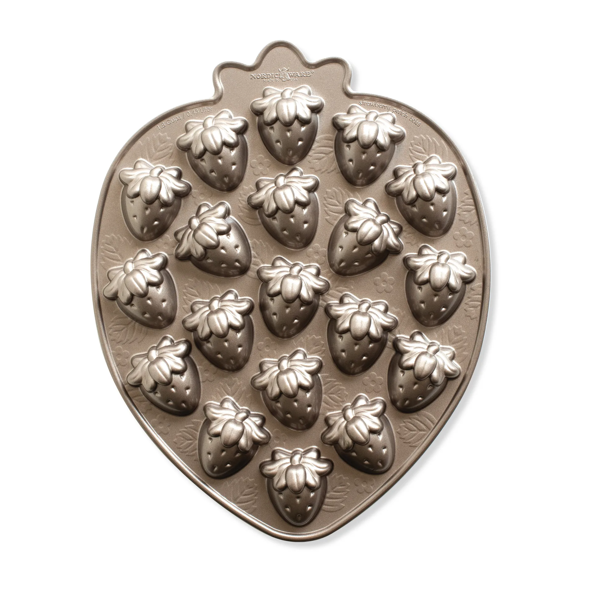 노르딕웨어 스트로베리 바이츠 폼, 0.4 L Nordic Ware | 노르딕 웨어