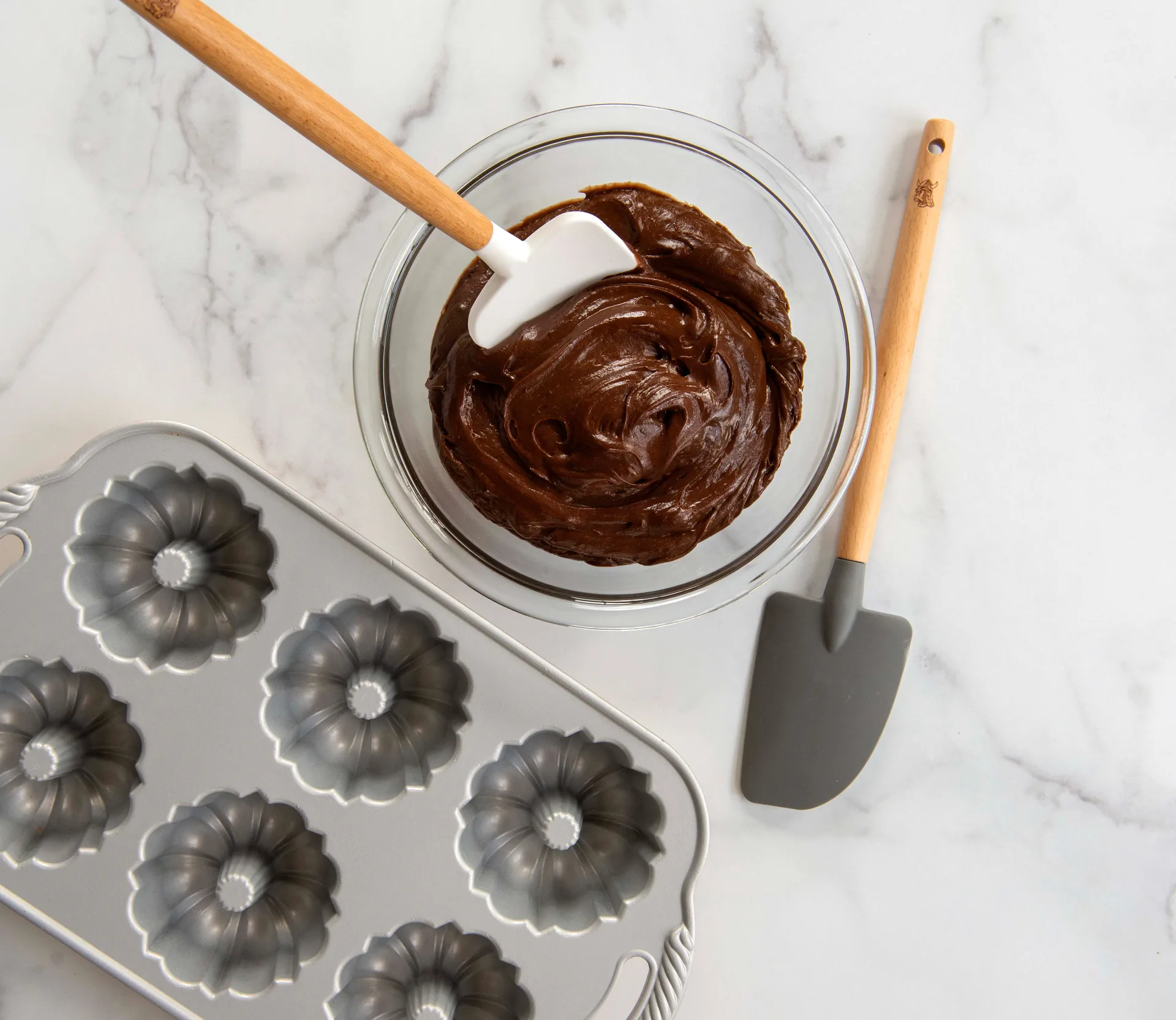 노르딕웨어 스파출라 비치우드 2팩, Black.white Nordic Ware | 노르딕 웨어