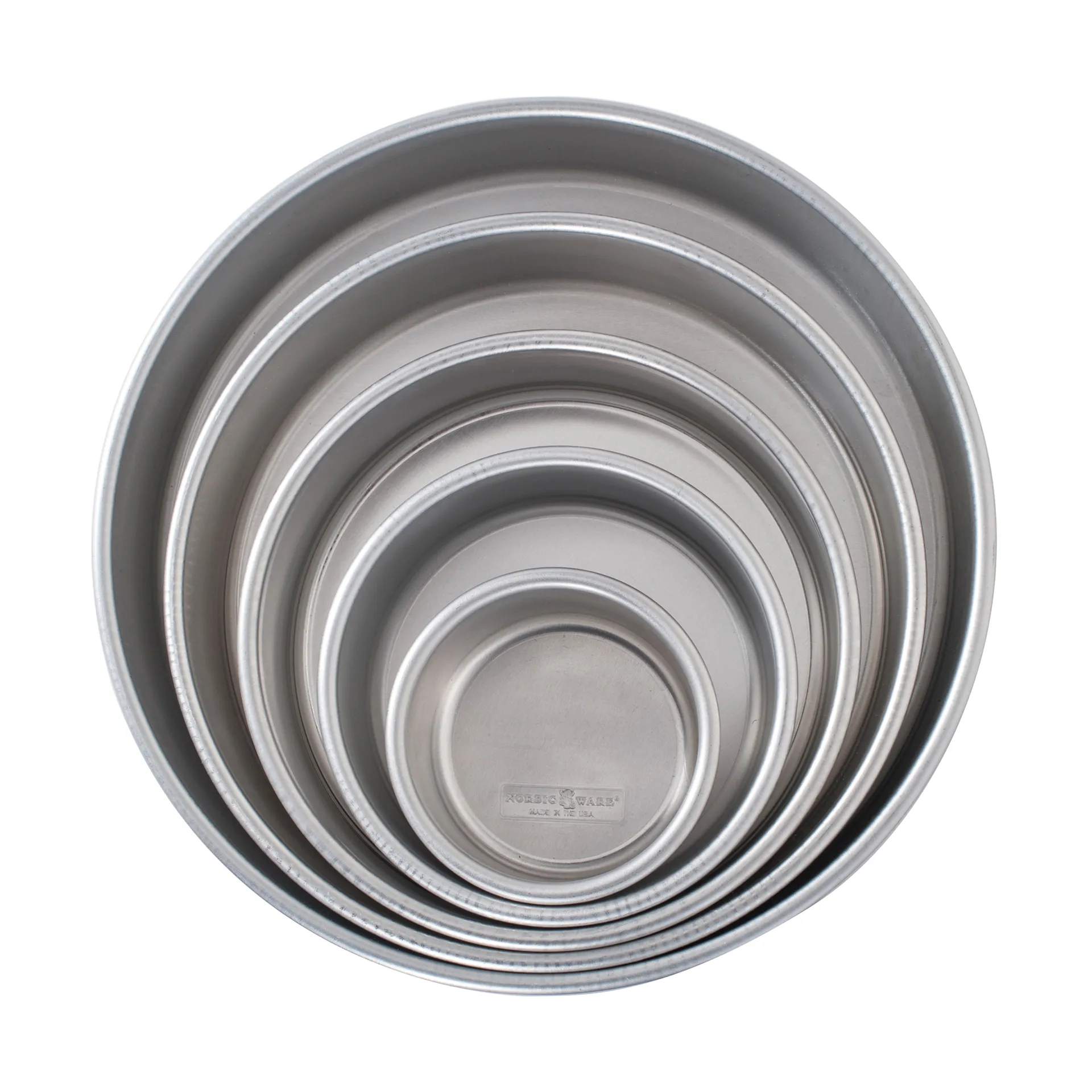 노르딕웨어 네추럴 웨딩 케이크 베이킹 틴 5개 세트, Aluminium Nordic Ware | 노르딕 웨어