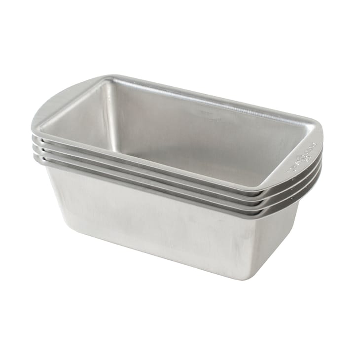 Nordic Ware Naturals 미니 로프 브레드 틴 4개 세트 - Aluminium - Nordic Ware | 노르딕 웨어