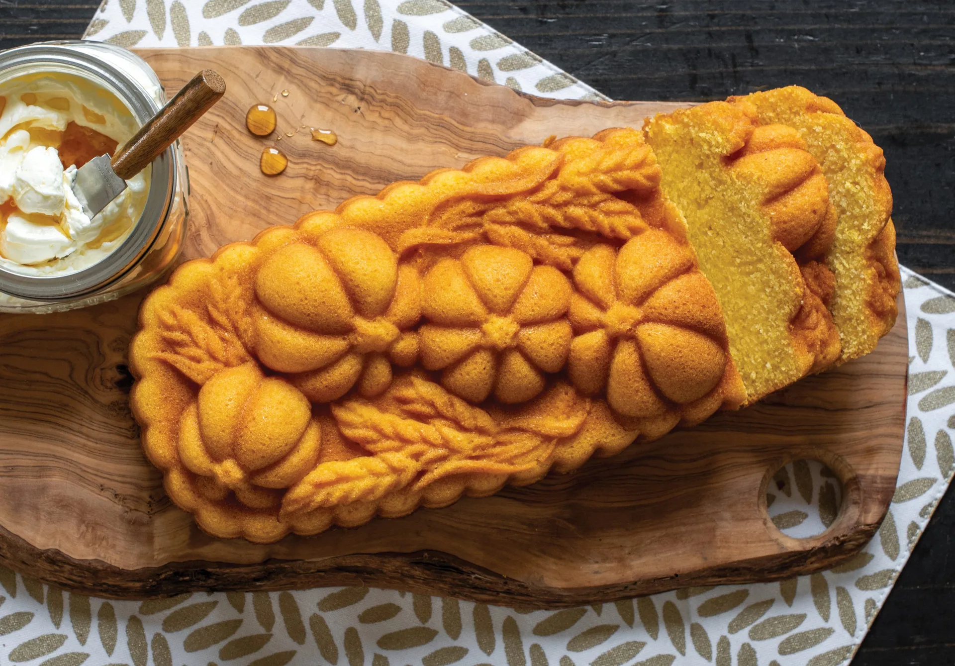 Nordic Ware Wheat & Pumpkin 브레드 틴 1,4 L, Bronze Nordic Ware | 노르딕 웨어