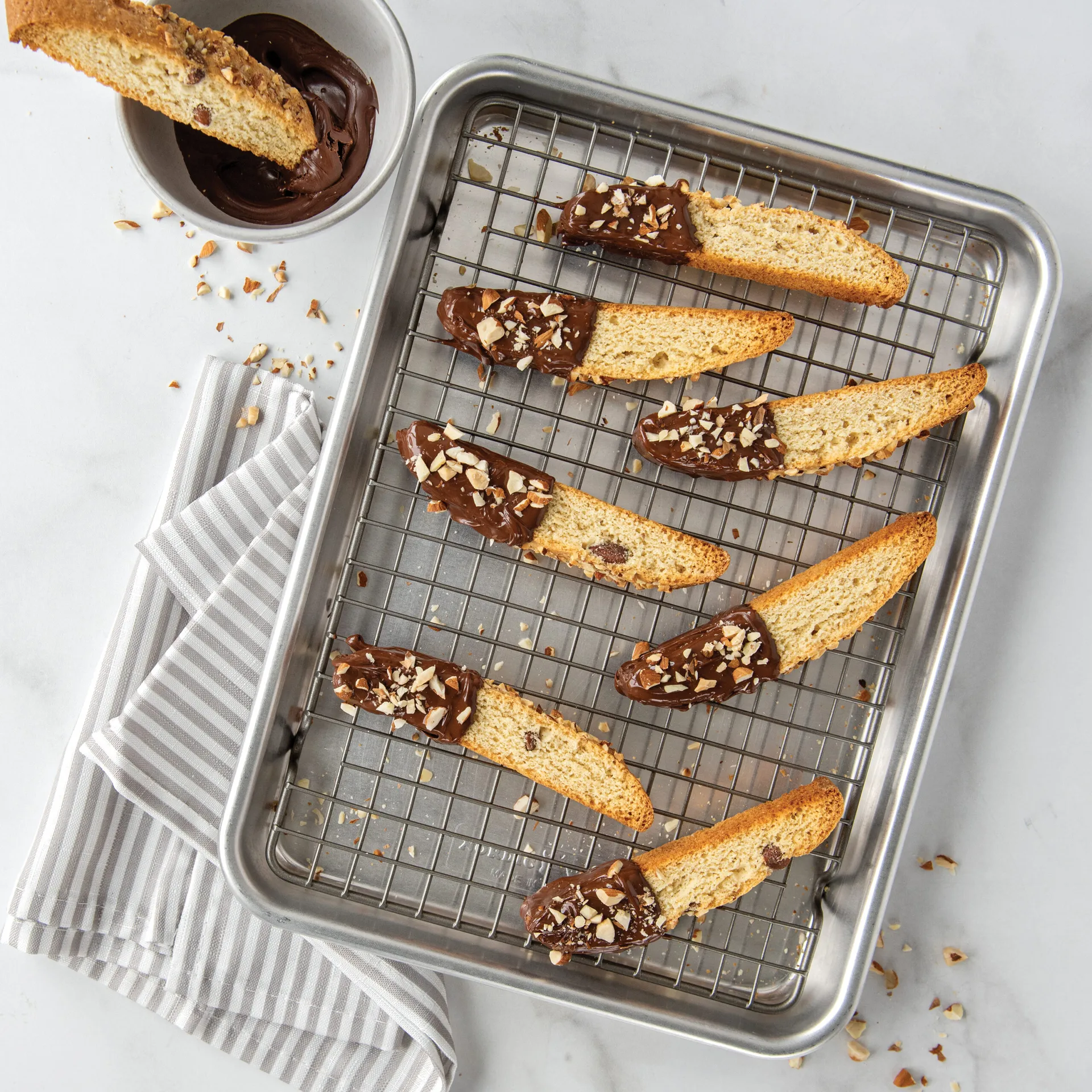 내추럴스 쿼터 시트 베이킹 팬(랙 포함), Silver Nordic Ware | 노르딕 웨어