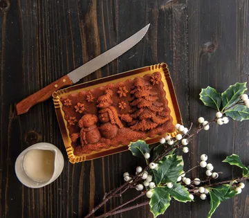 노르딕웨어 Winter Wonderland 브레드 틴 1.4 L - Silver - Nordic Ware | 노르딕 웨어