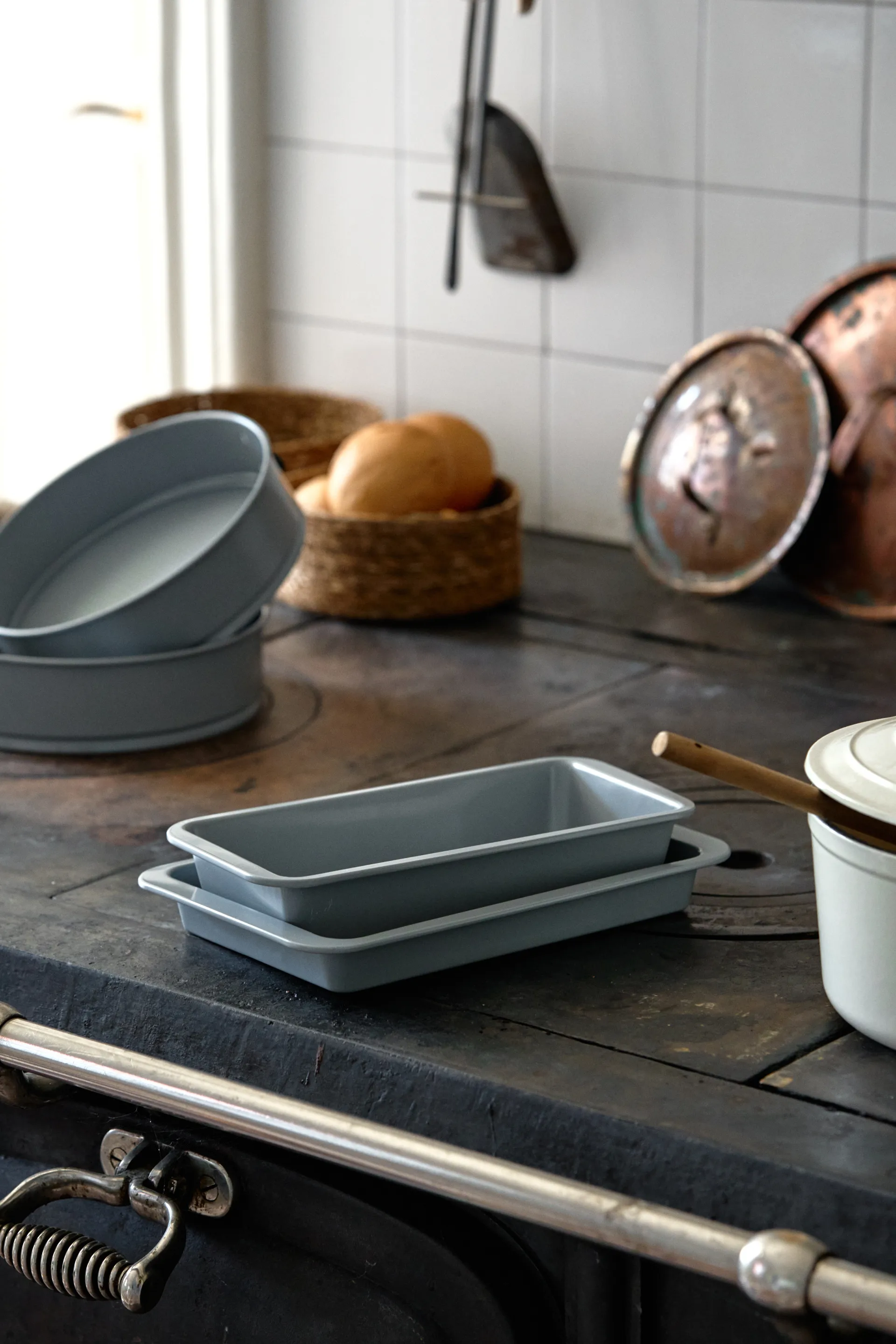 브레드 팬 세라믹 논스틱 실버, 30x15 cm Nordwik | 노드윅