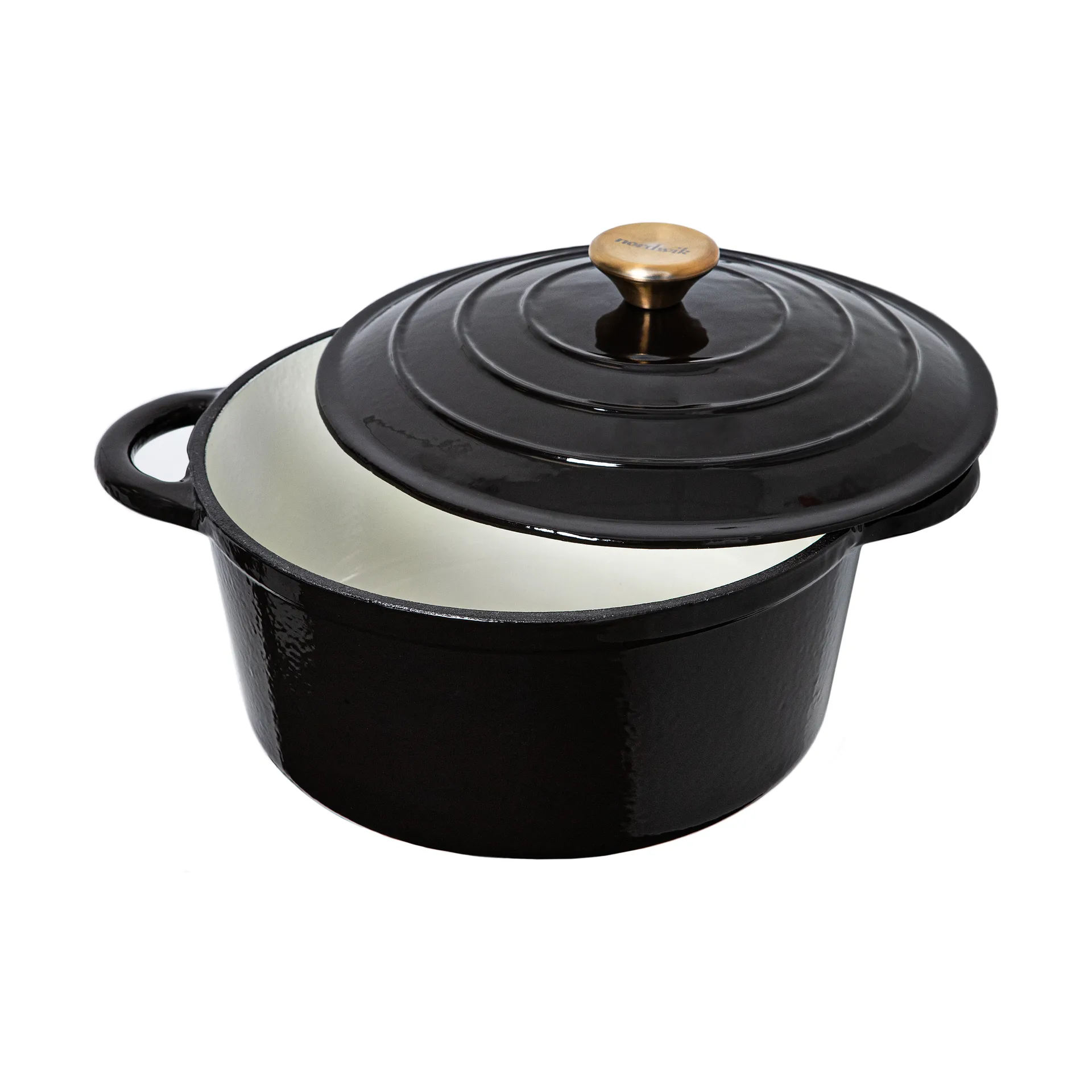 에나멜 주물 냄비 5 L (26cm), Black Nordwik | 노드윅