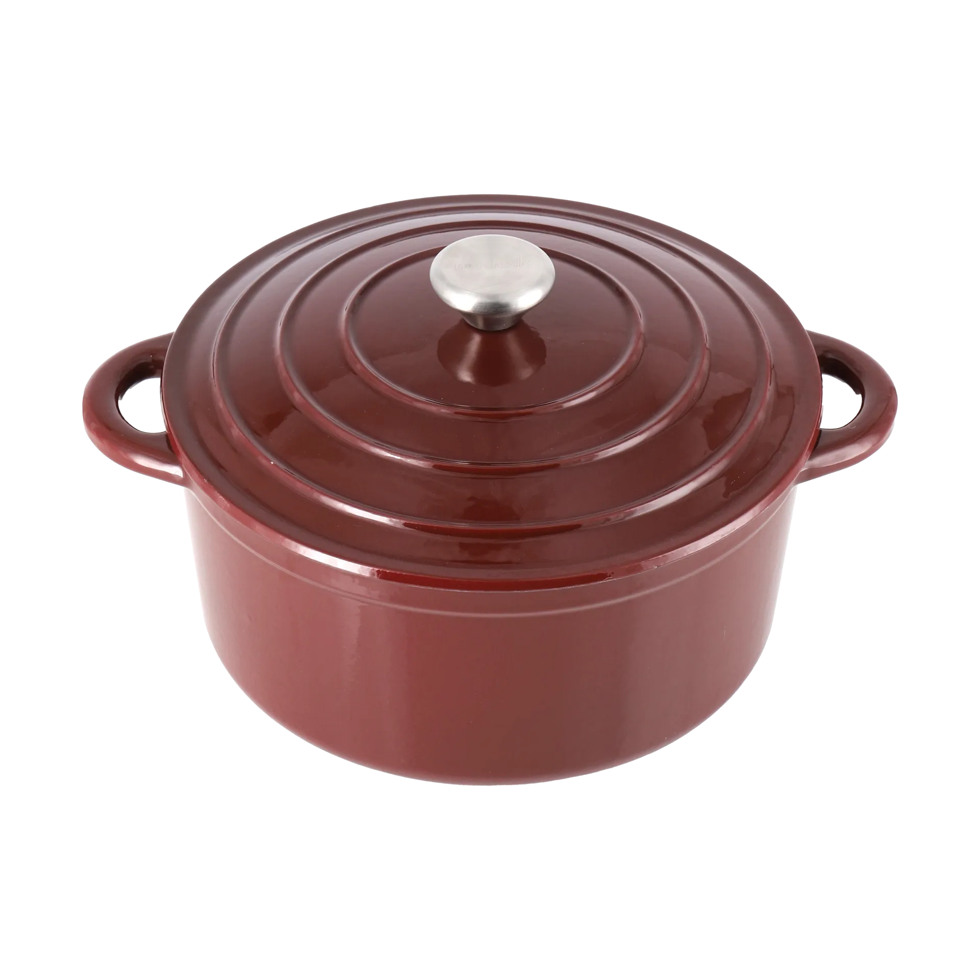 원형 주물 냄비 5 l (26cm), Burgundy Nordwik | 노드윅